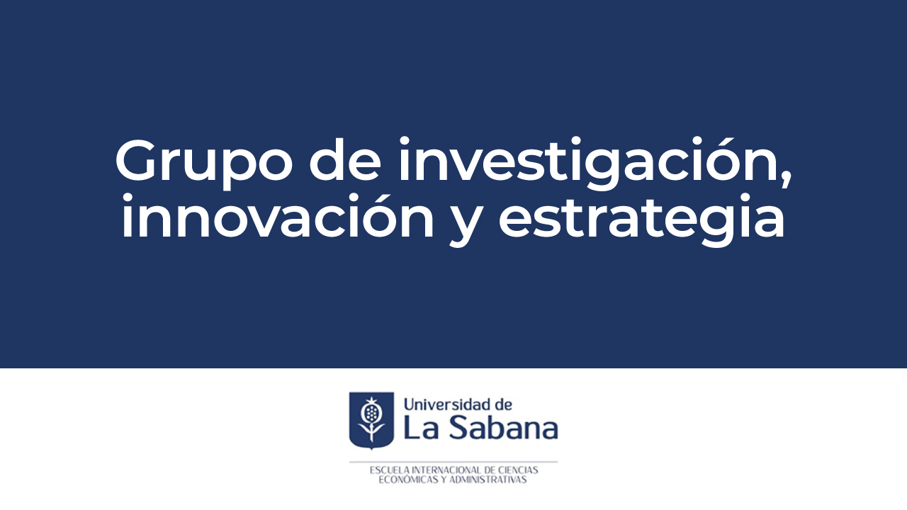 Grupo de investigación, innovación y estrategia