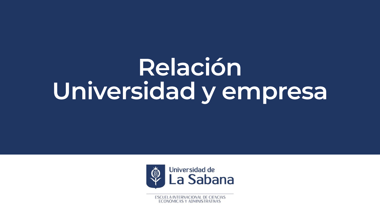 Relación Universidad y empresa