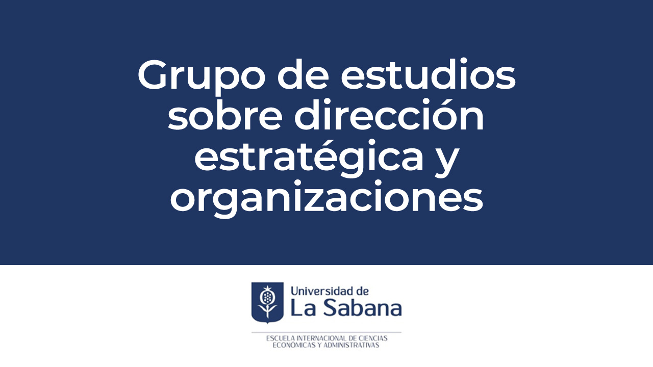 Grupo de estudios sobre dirección estratégica y organizaciones